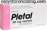 pletal 100 mg mastercard